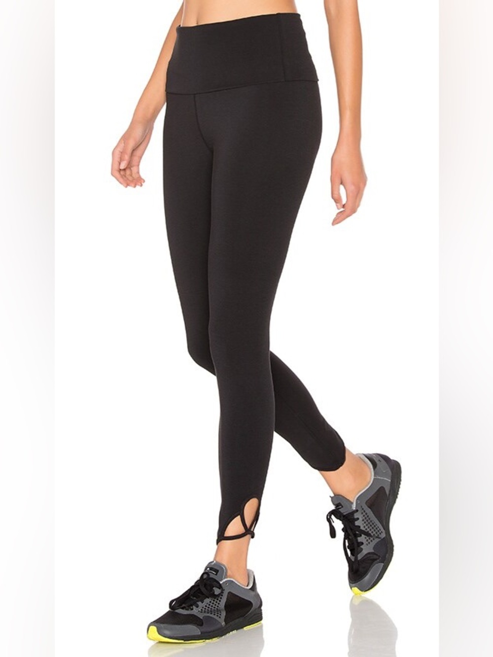 FP Movement Fold Over Waist Moonshadow Legging Size M Yoga Workout Pilates